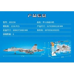 SEMBO 202156 non  MÁY BAY CHIẾN ĐẤU J-11B bộ đồ chơi xếp lắp ráp ghép mô hình Military Army J-11B FIGHTER AIRCRAFT Quân Sự Bộ Đội 1216 khối