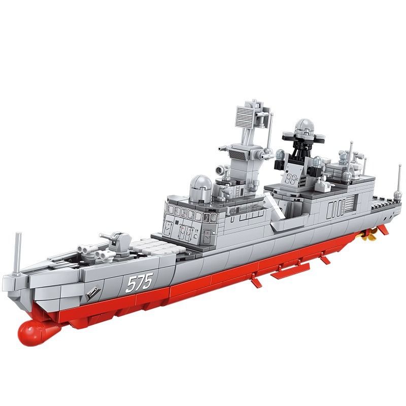 SEMBO 202026 non  KHINH HẠM YUEYANG SHIP-054A bộ đồ chơi xếp lắp ráp ghép mô hình Creator TYPE 054A FRIGATES Sáng Tạo 946 khối