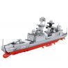 SEMBO 202026 non  KHINH HẠM YUEYANG SHIP-054A bộ đồ chơi xếp lắp ráp ghép mô hình Creator TYPE 054A FRIGATES Sáng Tạo 946 khối