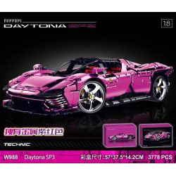NOT  FERRARI DAYTONA SP3 42143 xếp lắp ráp ghép mô hình FERRARI DAYTONA SP3 SPZ tỷ lệ 1:8  Kỹ Thuật Công Nghệ Cao Mô Hình Phương Tiện 3778 khối