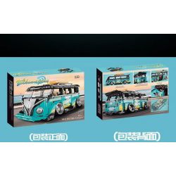 K BOX 10510 non  XE CẮM TRẠI VOLKSWAGEN 1:10 tỷ lệ 1:10 bộ đồ chơi xếp lắp ráp ghép mô hình  Kỹ Thuật Công Nghệ Cao Mô Hình Phương Tiện 2550 khối