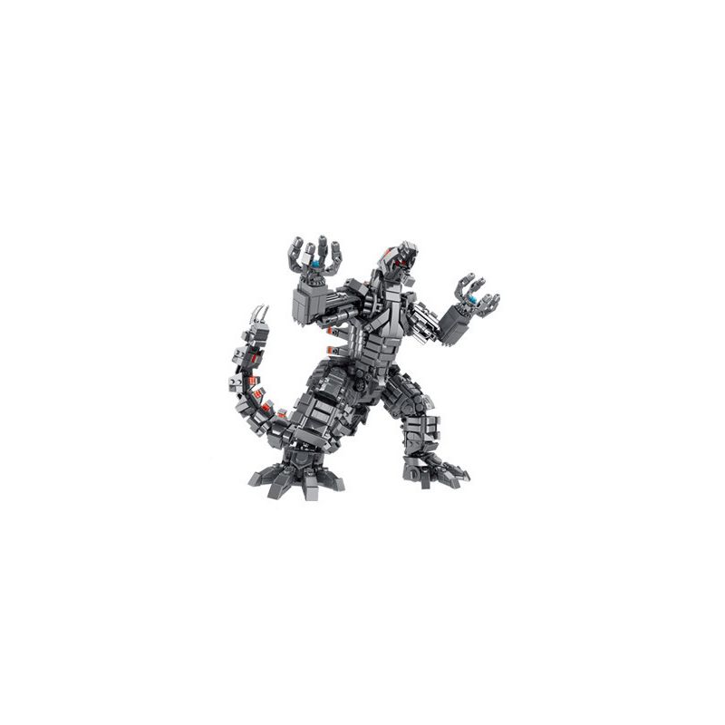 PanlosBrick 687006 Panlos Brick 687006 non  MECHAGODZILLA VỪA bộ đồ chơi xếp lắp ráp ghép mô hình MECHA GODZILLA Chúa Tể Quái Vật 1446 khối