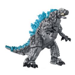 PanlosBrick 687004 Panlos Brick 687004 non  QUÁI VẬT M bộ đồ chơi xếp lắp ráp ghép mô hình Movie & Game GODZILLA Phim Và Trò Chơi 1284 khối