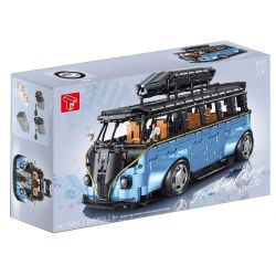 TA GAOLE T5022A 5022A T5022B 5022B non  XE BUÝT VOLKSWAGEN 1:8 tỷ lệ 1:8 bộ đồ chơi xếp lắp ráp ghép mô hình  Kỹ Thuật Công Nghệ Cao Mô Hình Phương Tiện 3299 khối