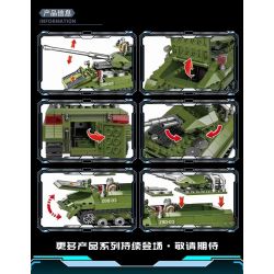 XIANG JUN XJ-820A 820A XJ820A non  XE CHIẾN ĐẤU ĐỔ BỘ ĐƯỜNG KHÔNG ZBD-03 bộ đồ chơi xếp lắp ráp ghép mô hình Military Army AIRBORNE ARMOREO INFANTRY FIGHTING VEHICLE（IFV） Quân Sự Bộ Đội 572 khối