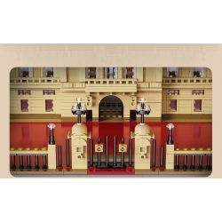 CADA DOUBLEE C61501 61501 non  CUNG ĐIỆN BUCKINGHAM bộ đồ chơi xếp lắp ráp ghép mô hình Architecture BUCKINGHAM PALACE Công Trình Kiến Trúc 5604 khối