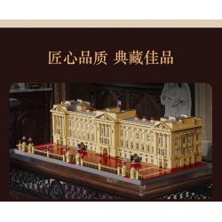 CADA DOUBLEE C61501 61501 non  CUNG ĐIỆN BUCKINGHAM bộ đồ chơi xếp lắp ráp ghép mô hình Architecture BUCKINGHAM PALACE Công Trình Kiến Trúc 5604 khối