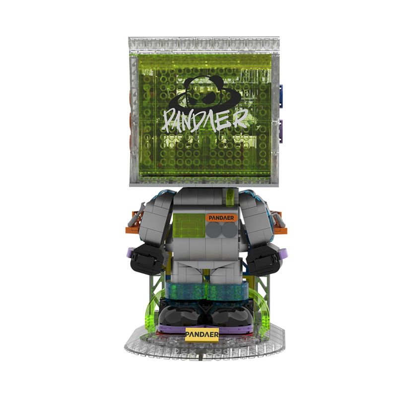PANTASY 11003 non  MEIZU PANDAER X PINQI HÌNH DÁNG LỚN bộ đồ chơi xếp lắp ráp ghép mô hình 1365 khối