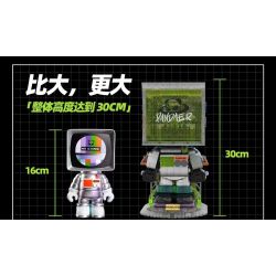 PANTASY 11003 non  MEIZU PANDAER X PINQI HÌNH DÁNG LỚN bộ đồ chơi xếp lắp ráp ghép mô hình 1365 khối