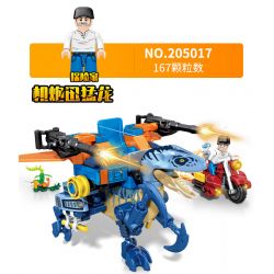 SEMBO 205017 205018 205019 205020 non  THẾ GIỚI KHỦNG LONG 4 PHONG CÁCH bộ đồ chơi xếp lắp ráp ghép mô hình DINOSAUR WORLD 654 khối