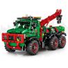 SEMBO 720940 non  XE TẢI ĐỊA HÌNH 6X6 bộ đồ chơi xếp lắp ráp ghép mô hình 6X6 ALL TERRAIN TOW TRUCK 1135 khối