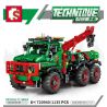 SEMBO 720940 non  XE TẢI ĐỊA HÌNH 6X6 bộ đồ chơi xếp lắp ráp ghép mô hình 6X6 ALL TERRAIN TOW TRUCK 1135 khối