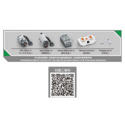 SEMBO 710950 non  TRANG TRẠI MÁY MÓC JOHN DEERE bộ đồ chơi xếp lắp ráp ghép mô hình 1404 khối