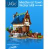 MorkModel 50104 Mork Model 50104 non  NHÀ MÁY NƯỚC THỜI TRUNG CỔ bộ đồ chơi xếp lắp ráp ghép mô hình MEDIEVAL TOWN WATER MILL 2053 khối
