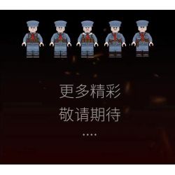 RONG LE 0701 non  CHIẾN HÀO SMOLENSK bộ đồ chơi xếp lắp ráp ghép mô hình Military Army FOR THE TRAGIC BATTLE OF SMOLENSK POSITION Quân Sự Bộ Đội 1800 khối