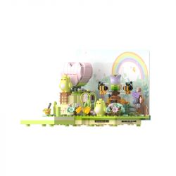 JAKI JK6382 6382 non  VỪA CHỚM NỞ BUMBLEBEE WILD WIZARD bộ đồ chơi xếp lắp ráp ghép mô hình 354 khối