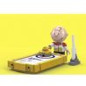 LINOOS LN8055 8055 non  HỘP MÙ SNOOPY 8 KIỂU bộ đồ chơi xếp lắp ráp ghép mô hình Movie & Game Phim Và Trò Chơi