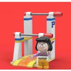 LINOOS LN8055 8055 non  HỘP MÙ SNOOPY 8 KIỂU bộ đồ chơi xếp lắp ráp ghép mô hình Movie & Game Phim Và Trò Chơi