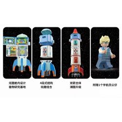 JAKI JK9109 9109 non  SỐ HẠT B-93 bộ đồ chơi xếp lắp ráp ghép mô hình