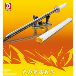 DK 1506 WE GAME COMING 66012 non  VỢ TÔI CON DAO BÁNH XE MẶT TRỜI ZENITSU bộ đồ chơi xếp lắp ráp ghép mô hình Kimetsu No Yaiba Thanh Gươm Diệt Quỷ 956 khối