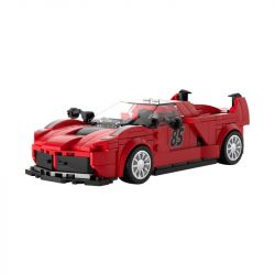 JAKI JK9018 9018 JIAPIN TIANDI JP2133 2133 non  FERRARI FXX K LÙI XE tỷ lệ 1:25 bộ đồ chơi xếp lắp ráp ghép mô hình 239 khối