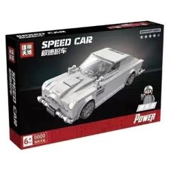 JIAPIN TIANDI JP2141 2141 non  XE THỂ THAO ASTON MARTIN DB5 LÙI bộ đồ chơi xếp lắp ráp ghép mô hình 287 khối