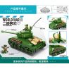 MINGDI 9033 non  XE TĂNG HẠNG TRUNG SHERMAN bộ đồ chơi xếp lắp ráp ghép mô hình World War Ii M4 SHERMAN MEDIUM TANK Chiến Tranh Thế Giới Thứ 2 538 khối