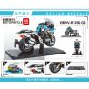 LEIBAO 8113 non  MÔ TÔ BMW R1250 GS bộ đồ chơi xếp lắp ráp ghép mô hình Racers Đua Tốc Độ 302 khối