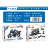 LEIBAO 8110 non  XE MÁY YAMAHA YZF-R1M bộ đồ chơi xếp lắp ráp ghép mô hình Racers Đua Tốc Độ 308 khối