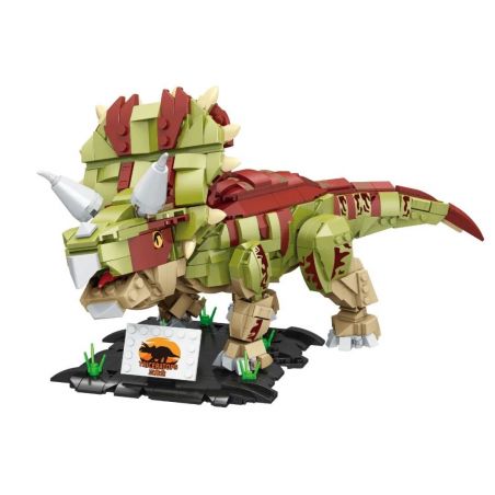 FORANGE FC6253 6253 non  TRICERATOPS bộ đồ chơi xếp lắp ráp ghép mô hình Creator Sáng Tạo 952 khối