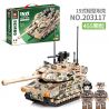 SEMBO 203117 non  XE TĂNG HẠNG NHẸ KIỂU 15 bộ đồ chơi xếp lắp ráp ghép mô hình Military Army TYPE 15 LIGHT TANK Quân Sự Bộ Đội 455 khối