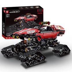 MouldKing 18010 Mould King 18010 non  THÁM HIỂM VÙNG CỰC bộ đồ chơi xếp lắp ráp ghép mô hình  EXPLOER POLAR REGION Kỹ Thuật Công Nghệ Cao Mô Hình Phương Tiện 1381 khối