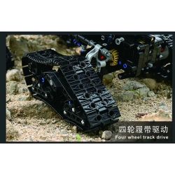 MouldKing 18010 Mould King 18010 non  THÁM HIỂM VÙNG CỰC bộ đồ chơi xếp lắp ráp ghép mô hình  EXPLOER POLAR REGION Kỹ Thuật Công Nghệ Cao Mô Hình Phương Tiện 1381 khối