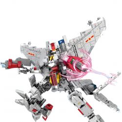 SEMBO 202151 non  MÁY BAY TIÊM KÍCH BIẾN HÌNH FLYING SHARK-J-15 bộ đồ chơi xếp lắp ráp ghép mô hình 1232 khối