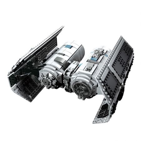 JIESTAR 67109 non  MÁY BAY NÉM BOM TITAN bộ đồ chơi xếp lắp ráp ghép mô hình Star Wars TIE BOMBER Chiến Tranh Giữa Các Vì Sao 1010 khối