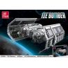 JIESTAR 67109 non  MÁY BAY NÉM BOM TITAN bộ đồ chơi xếp lắp ráp ghép mô hình Star Wars TIE BOMBER Chiến Tranh Giữa Các Vì Sao 1010 khối