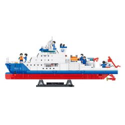 PanlosBrick 688010 Panlos Brick 688010 non  TÀU NGHIÊN CỨU BIỂN SÂU bộ đồ chơi xếp lắp ráp ghép mô hình DEEP SEA ONE 2185 khối