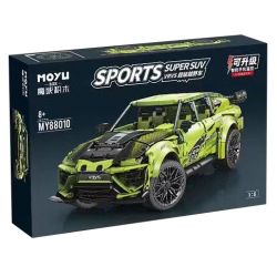 MOYU BLOCK MY88010 88010 MY88010B 88010B non  SIÊU LỖI 1:8 tỷ lệ 1:8 bộ đồ chơi xếp lắp ráp ghép mô hình  SPORTS SUPER SUV Kỹ Thuật Công Nghệ Cao Mô Hình Phương Tiện 2991 khối