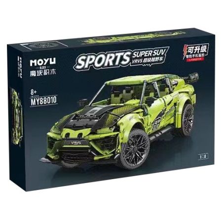MOYU BLOCK MY88010 88010 MY88010B 88010B non  SIÊU LỖI 1:8 tỷ lệ 1:8 bộ đồ chơi xếp lắp ráp ghép mô hình  SPORTS SUPER SUV Kỹ Thuật Công Nghệ Cao Mô Hình Phương Tiện 2991 khối