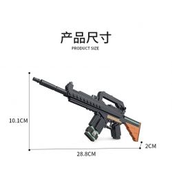 PanlosBrick 630004 Panlos Brick 630004 non  ĐỘI SWAT SÚNG TRƯỜNG M416 KẾT HỢP 8 bộ đồ chơi xếp lắp ráp ghép mô hình Military Army Quân Sự Bộ Đội 346 khối