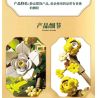 QIZHILE 92010 non  HOA MỘC TÊ bộ đồ chơi xếp lắp ráp ghép mô hình Creator FRAGRANS Sáng Tạo 430 khối