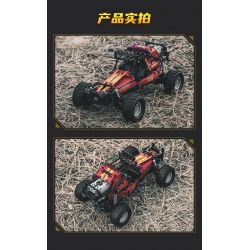 CADA DOUBLEE C64002 64002 non  ĐUA XE KART bộ đồ chơi xếp lắp ráp ghép mô hình KNIVES OUT 788 khối