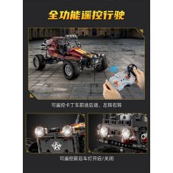 CADA DOUBLEE C64002 64002 non  ĐUA XE KART bộ đồ chơi xếp lắp ráp ghép mô hình KNIVES OUT 788 khối