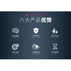 JUHANG TECHNOLOGY 670 non  CHIẾN BINH TITAN MECH bộ đồ chơi xếp lắp ráp ghép mô hình SAMURAI MECHA 1588 khối