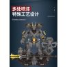 JUHANG TECHNOLOGY 670 non  CHIẾN BINH TITAN MECH bộ đồ chơi xếp lắp ráp ghép mô hình SAMURAI MECHA 1588 khối