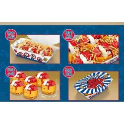 SEMBO 601411 non  BÓNG BẠCH TUỘC bộ đồ chơi xếp lắp ráp ghép mô hình 334 khối