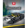 REOBRIX 11001 non  BRABUS G700 6X6 bộ đồ chơi xếp lắp ráp ghép mô hình  G-700（6X6 OFF ROAD） Kỹ Thuật Công Nghệ Cao Mô Hình Phương Tiện 2162 khối