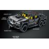 REOBRIX 11001 non  BRABUS G700 6X6 bộ đồ chơi xếp lắp ráp ghép mô hình  G-700（6X6 OFF ROAD） Kỹ Thuật Công Nghệ Cao Mô Hình Phương Tiện 2162 khối