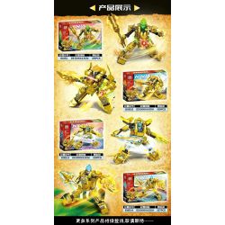 PRCK 61115 non  THÁNH LONG VÀNG CÓ 4 LOẠI bộ đồ chơi xếp lắp ráp ghép mô hình The  Ninjago Movie Ninja Lốc Xoáy 509 khối