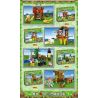 PRCK 63128 non  SENTRY KIỂM TRA 4 PHONG CÁCH bộ đồ chơi xếp lắp ráp ghép mô hình Minecraft MY WORLD Game Xây Dựng 495 khối